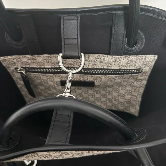 Anine Bing Taylin Mini Tote Bag - Picture 7 of 11